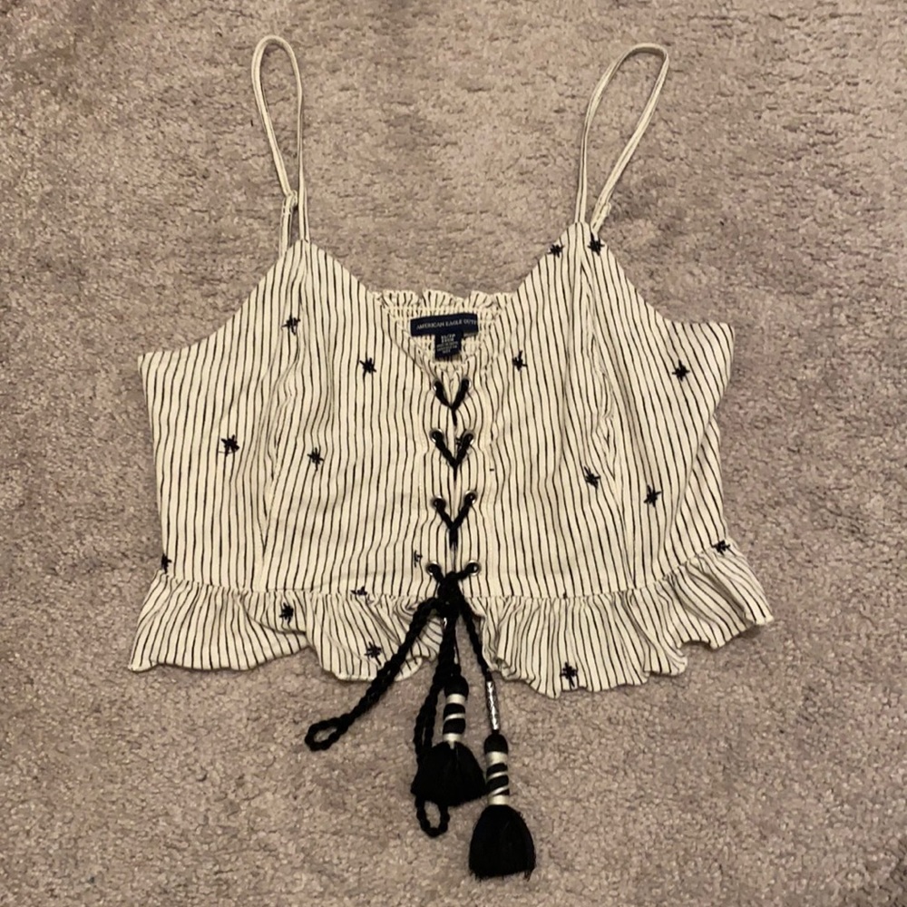 🦅 American Eagle Crop Top